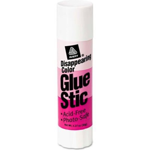 Avery Dennison Avery® Permanent Glue Stics, Purple Application, 1.27 oz, Stick 226